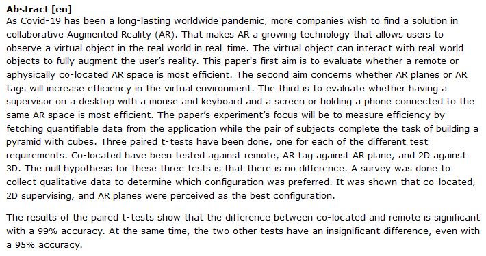 دانلود پایان نامه : بررسی نظارت دو بعدی و سه بعدی در یک محیط واقعیت افزوده مشارکتی (CAR)