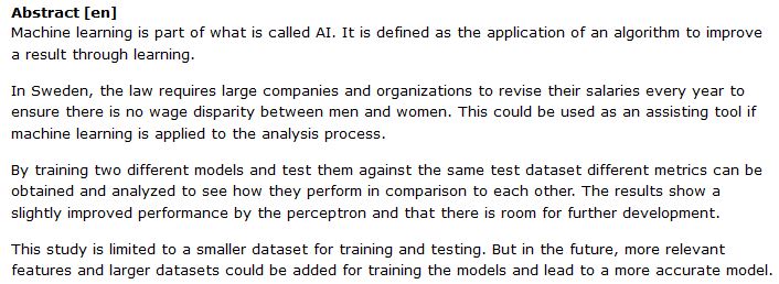 دانلود پایان نامه : مقایسه LightGBM و پرسپترون در یادگیری ماشینی برای طبقه بندی علت تفاوت حقوق گروه های کاری