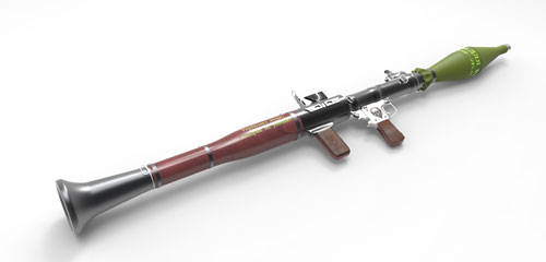 دانلود پروژه طراحی اسلحه آر پی جی RPG-7