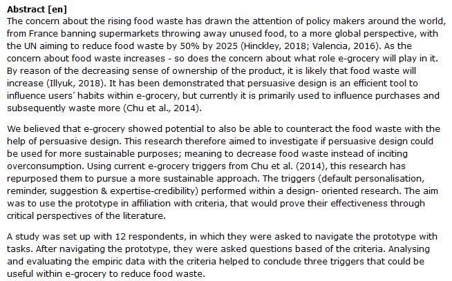دانلود پایان نامه : بررسی پتانسیل سوپرمارکت آنلاین جهت کاهش ضایعات مواد غذایی