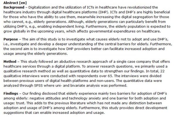 دانلود پایان نامه : مطالعه موردی استفاده از مراقبت های بهداشتی دیجیتالی توسط سالمندان