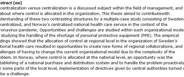 دانلود پایان نامه : تمرکززدایی و تمرکز مدیریت بحران جهانی کرونا در خدمات مراقبت بهداشتی