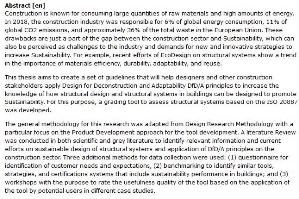 دانلود پایان نامه : توسعه ابزار درجه بندی برای طراحی پایدار سیستم های سازه ای در ساختمان ها