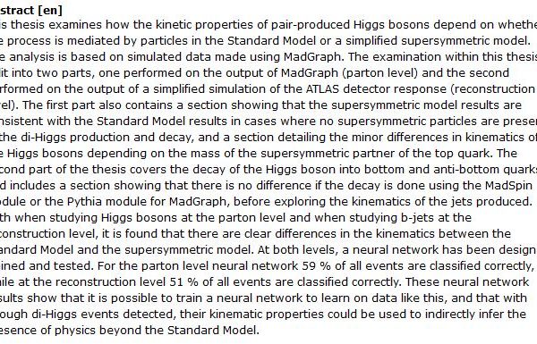 دانلود پایان نامه : تولید دی هیگز Di-Higgs و بررسی خواص جنبشی بوزون های هیگز جفتی
