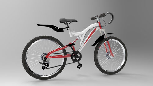 دانلود پروژه طراحی دوچرخه کورسی cosmic voyager