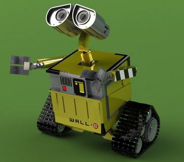 دانلود پروژه طراحی ربات انیمیشن Wall-E