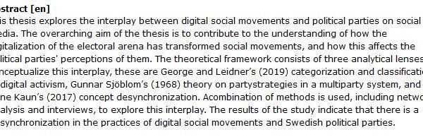 دانلود پایان نامه : بررسی تعامل جنبش های اجتماعی و احزاب سیاسی در رسانه های اجتماعی در انتخابات دیجیتالی
