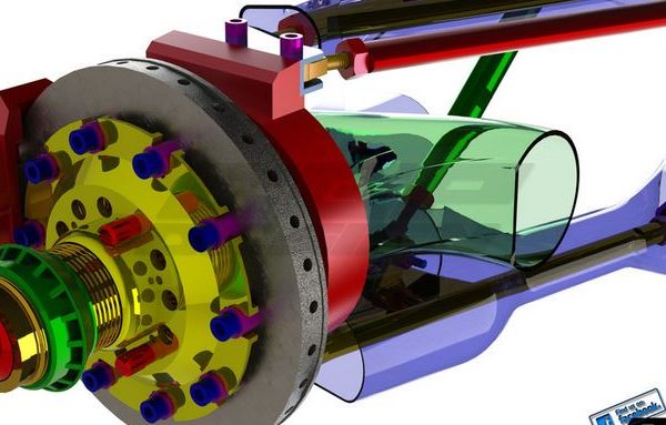 دانلود پروژه طراحی سیستم چرخ جلو خودرو اسپرت فرمول 1