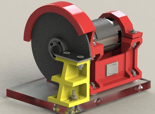 دانلود پروژه طراحی دستگاه برش برقی رومیزی مینی کاتر Mini cutter