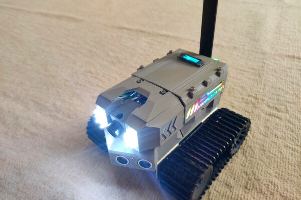 دانلود پروژه طراحی مینی تانک دوربین دار Mini Tank UGV