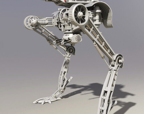 دانلود پروژه طراحی ربات جنگجو (سرباز رباتیک)